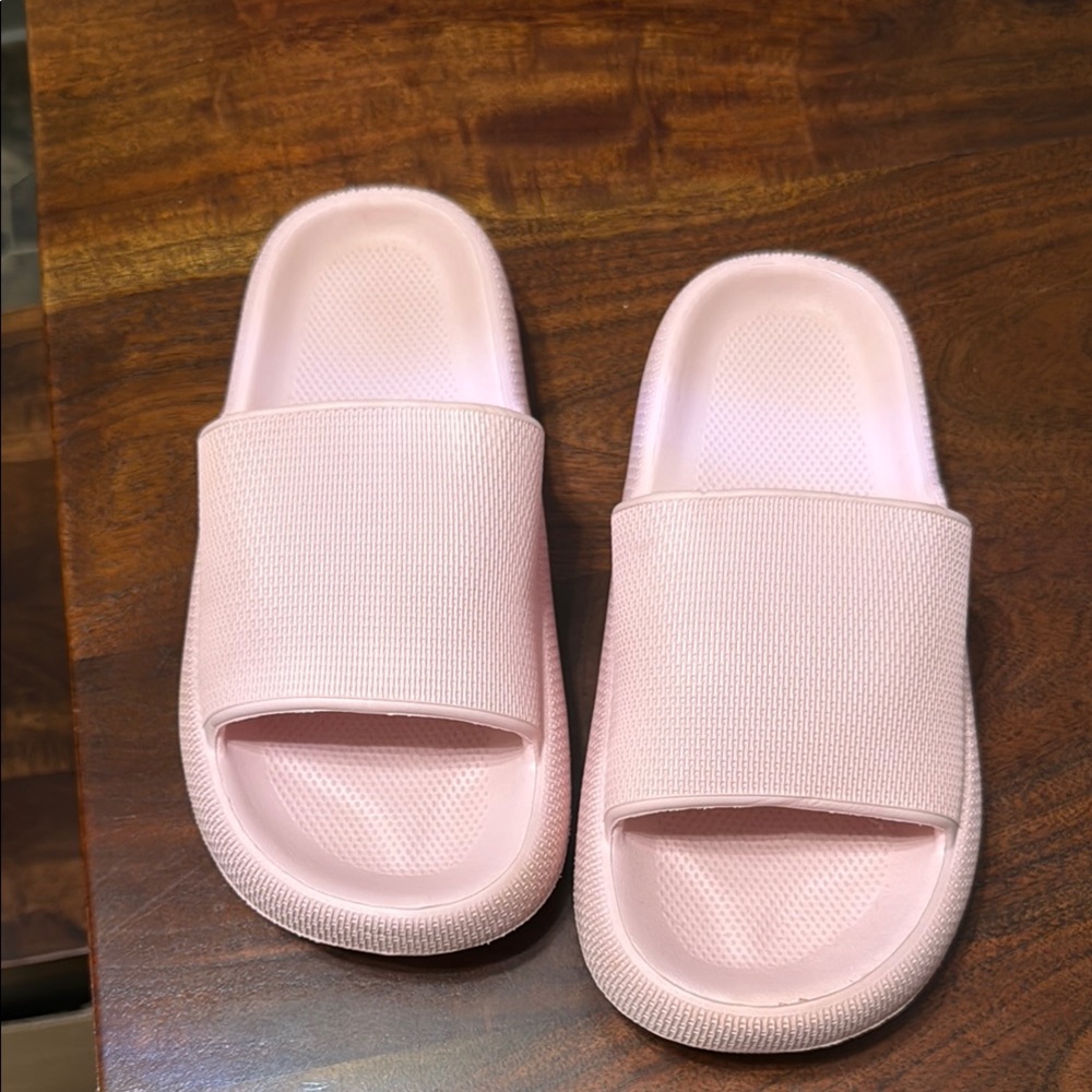 Pink Slide Sandals